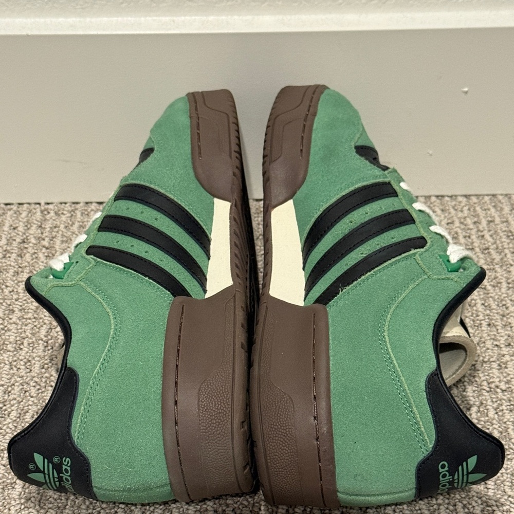 Adidas Rivalry 86 Low Preloved Green Gum Men’s Size 11 - Picture 3 of 6
